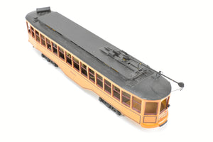 HO Brass Fairfield Models Pittsburgh Railway Co. Jones Trolley Car Single End Version CP #5360