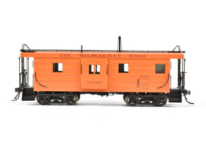 HO Brass OMI - Overland Models, Inc. MILW - Milwaukee Road (CMSTP&P) Ribbed Side Caboose FP No. 01895