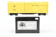 Load image into Gallery viewer, O Brass Sunset Models Third Rail B&amp;O - Baltimore &amp; Ohio M-53 Wagon-top Boxcar FP Yellow No. 380203

