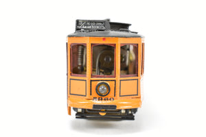 HO Brass Fairfield Models Pittsburgh Railway Co. Jones Trolley Car Single End Version CP #5360