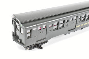 HO Brass NJ Custom Brass IND - Independent Subway System of New York R-4 Cars Set of Three Custom Painted