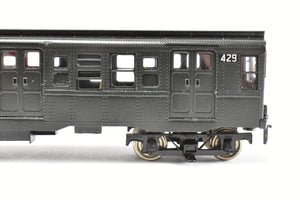 HO Brass NJ Custom Brass IND - Independent Subway System of New York R-4 Cars Set of Three Custom Painted