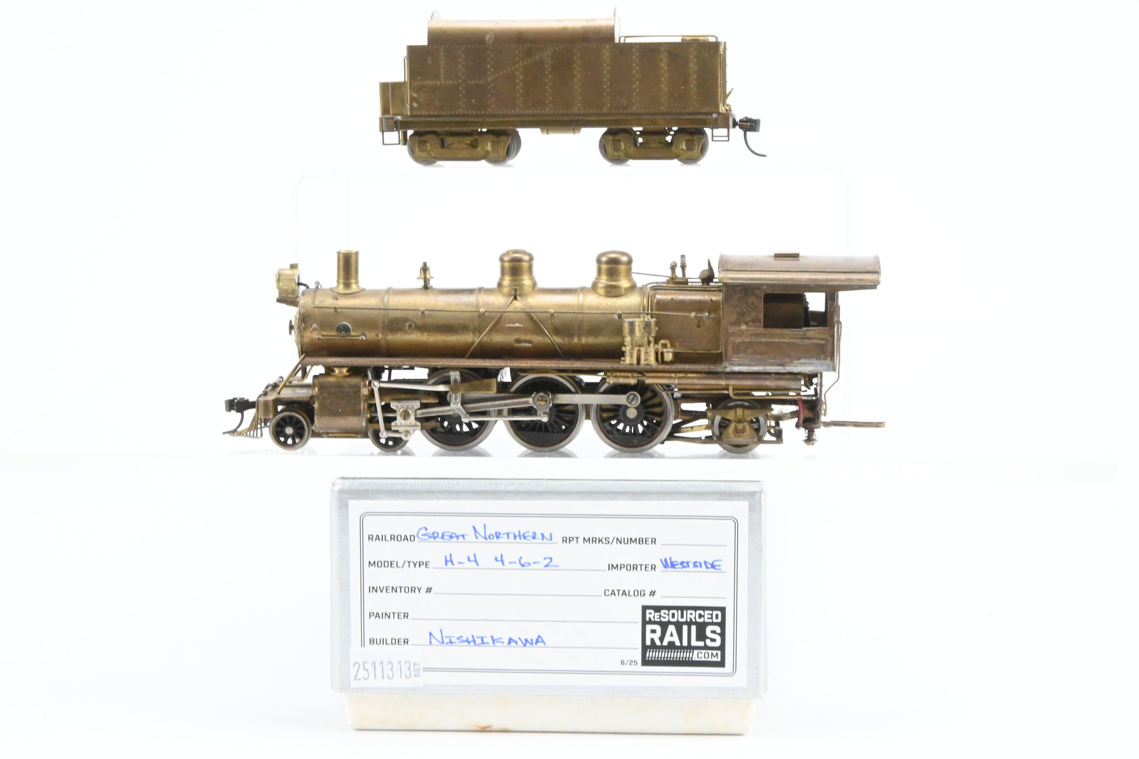 HO Brass CON Westside Model Co. GN - Great Northern H-4 Class 4-6