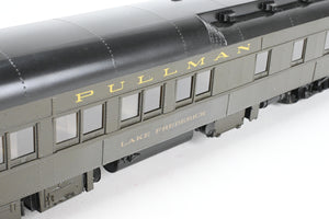 O Brass PSC - Precision Scale Co. Pullman 80' Sleeper 10-1-2 Plan 3585a Rebuilt Vestibule End Mechanical Air FP "Lake Frederick”