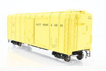 Load image into Gallery viewer, O Brass Sunset Models Third Rail B&amp;O - Baltimore &amp; Ohio M-53 Wagon-top Boxcar FP Yellow No. 380203
