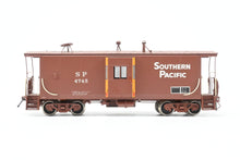 Load image into Gallery viewer, HO Brass OMI - Overland Models, Inc. SP - Southern Pacific C 50-9 Bay Window Caboose #4700-4774 Factory Painted No. 4742 MISSING ONE WINDOW SCREEN
