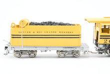 Load image into Gallery viewer, HOn3 Brass Sunset Models D&amp;RGW - Denver &amp; Rio Grande Western C-16 2-8-0 No. 268 “Bumblebee” Factory Painted Black &amp; Yellow

