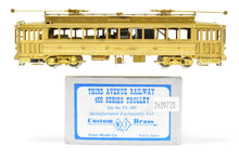 Load image into Gallery viewer, HO Brass NJ Custom Brass TARS - Third Avenue Railway System 400 Series Trolley
