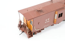 Load image into Gallery viewer, HO Brass OMI - Overland Models, Inc. SP - Southern Pacific C 50-9 Bay Window Caboose #4700-4774 Factory Painted No. 4742 MISSING ONE WINDOW SCREEN
