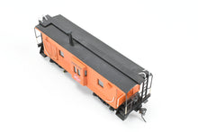 Load image into Gallery viewer, HO Brass NPP - Nickel Plate Products MILW - Milwaukee Road Smooth Side Bay Window Caboose Custom Painted No. 992149 w/ Upgraded Lines West Trucks + Details
