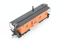 Load image into Gallery viewer, HO Brass NPP - Nickel Plate Products MILW - Milwaukee Road Smooth Side Bay Window Caboose Custom Painted No. 992149 w/ Upgraded Lines West Trucks + Details

