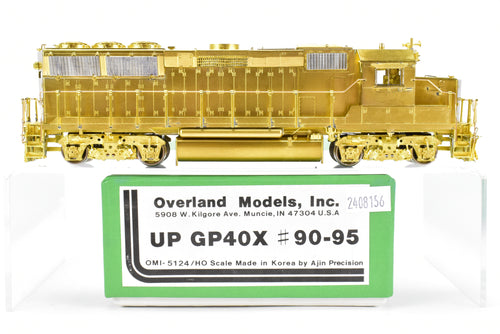 HO Brass OMI - Overland Models, Inc. UP - Union Pacific GP40X Nos. 90-95