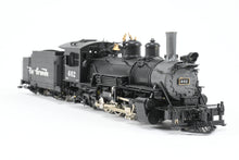 Load image into Gallery viewer, HOn3 Brass Sunset Models D&amp;RGW - Denver &amp; Rio Grande Western  K-27 - 2-8-2 w/Outboard Pistons + Paneled Cab Sides Factory Painted No. 462
