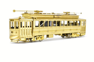 HO Brass NJ Custom Brass TARS - Third Avenue Railway System 400 Series Trolley