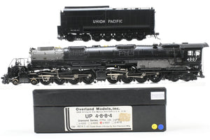 HO Brass CON OMI - Overland Models Inc. UP - Union Pacific Diamond Series 4-8-8-4 Big Boy Factory Painted No. 4007 Tsunami DCC & Sound