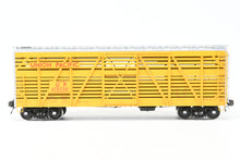 Load image into Gallery viewer, Gauge 1 - 1:32nd Scale Brass Row &amp; Company UP - Union Pacific S-40-12 Stock Car, Circa 1950 Factory Painted Yellow No. 47533

