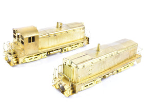 HO Brass Trains Inc. Various Roads EMD TR-6 "Cow and Calf "Switcher Set