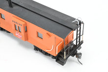 Load image into Gallery viewer, HO Brass NPP - Nickel Plate Products MILW - Milwaukee Road Smooth Side Bay Window Caboose Custom Painted No. 992149 w/ Upgraded Lines West Trucks + Details
