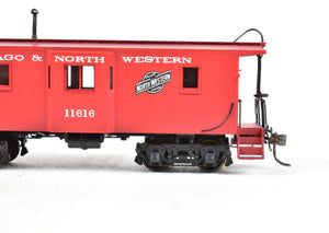 HO Brass CON DVP - Division Point C&NW - Chicago and North Western Bay Window Caboose FP