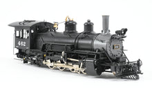 Load image into Gallery viewer, HOn3 Brass Sunset Models D&amp;RGW - Denver &amp; Rio Grande Western  K-27 - 2-8-2 w/Outboard Pistons + Paneled Cab Sides Factory Painted No. 462
