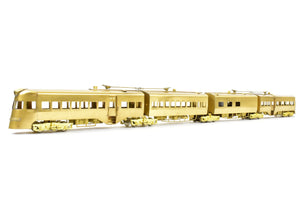 HO Brass NPP - Nickel Plate Products CNS&M - North Shore Line "Electroliner" 4 Car Set
