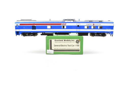 HO Brass OMI - Overland Models Inc. GE Demo - General Electric Test Car #100 Factory Painted