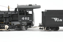 Load image into Gallery viewer, HOn3 Brass Sunset Models D&amp;RGW - Denver &amp; Rio Grande Western  K-27 - 2-8-2 w/Outboard Pistons + Paneled Cab Sides Factory Painted No. 462
