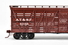 Load image into Gallery viewer, HO Brass Pecos River Brass ATSF - Santa Fe SK-T Stock Car C/P No. 60155
