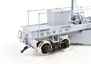 On3 Brass PSC - Precision Scale Co. D&RGW - Denver & Rio Grande Western Drag Flanger OD Factory Painted