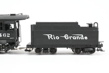 Load image into Gallery viewer, HOn3 Brass Sunset Models D&amp;RGW - Denver &amp; Rio Grande Western  K-27 - 2-8-2 w/Outboard Pistons + Paneled Cab Sides Factory Painted No. 462
