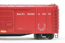 Load image into Gallery viewer, O Brass Sunset Models Third Rail B&amp;O - Baltimore &amp; Ohio M-53 Wagon-top Boxcar FP Red No. 380459
