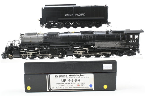 HO Brass CON OMI - Overland Models Inc. UP - Union Pacific Diamond Series 4-8-8-4 Big Boy Factory Painted No. 4024 Tsunami DCC & Sound