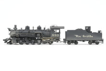 Load image into Gallery viewer, HOn3 Brass Sunset Models D&amp;RGW - Denver &amp; Rio Grande Western K-36 2-8-2 Pro Painted and Weathered No. 489
