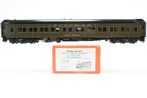 O Brass PSC - Precision Scale Co. Pullman Standard HW 6-3 Sleeper-Plan 3523C FP “Glen Spruce