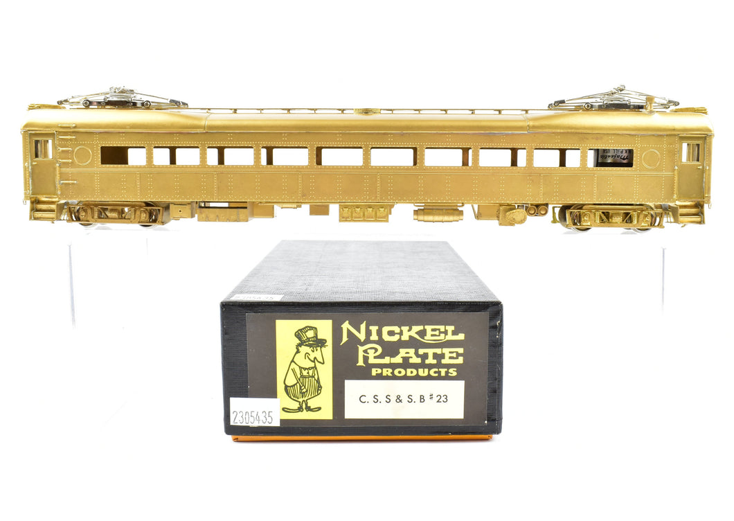 HO Brass NPP - Nickel Plate Products CSS&SB - South Shore Line #23 Coach