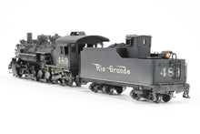 Load image into Gallery viewer, HOn3 Brass Sunset Models D&amp;RGW - Denver &amp; Rio Grande Western K-36 2-8-2 Pro Painted and Weathered No. 489
