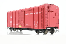 Load image into Gallery viewer, O Brass Sunset Models Third Rail B&amp;O - Baltimore &amp; Ohio M-53 Wagon-top Boxcar FP Red No. 380547
