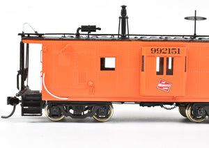 HO Brass OMI - Overland Models, Inc. MILW - Milwaukee Road (CMSTP&P) Riveted Bay Window Caboose Built by Thrall CP No. 992151