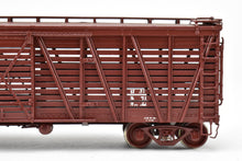 Load image into Gallery viewer, HO Brass Pecos River Brass ATSF - Santa Fe SK-U Stock Car C/P No. 60543
