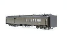 Load image into Gallery viewer, HO Brass W&amp;R Enterprises NP - Northern Pacific Dormitory Baggage-Smoker Factory Painted Pullman Green No. 1197
