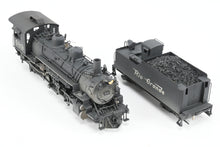 Load image into Gallery viewer, HOn3 Brass Sunset Models D&amp;RGW - Denver &amp; Rio Grande Western K-36 2-8-2 Pro Painted and Weathered No. 489
