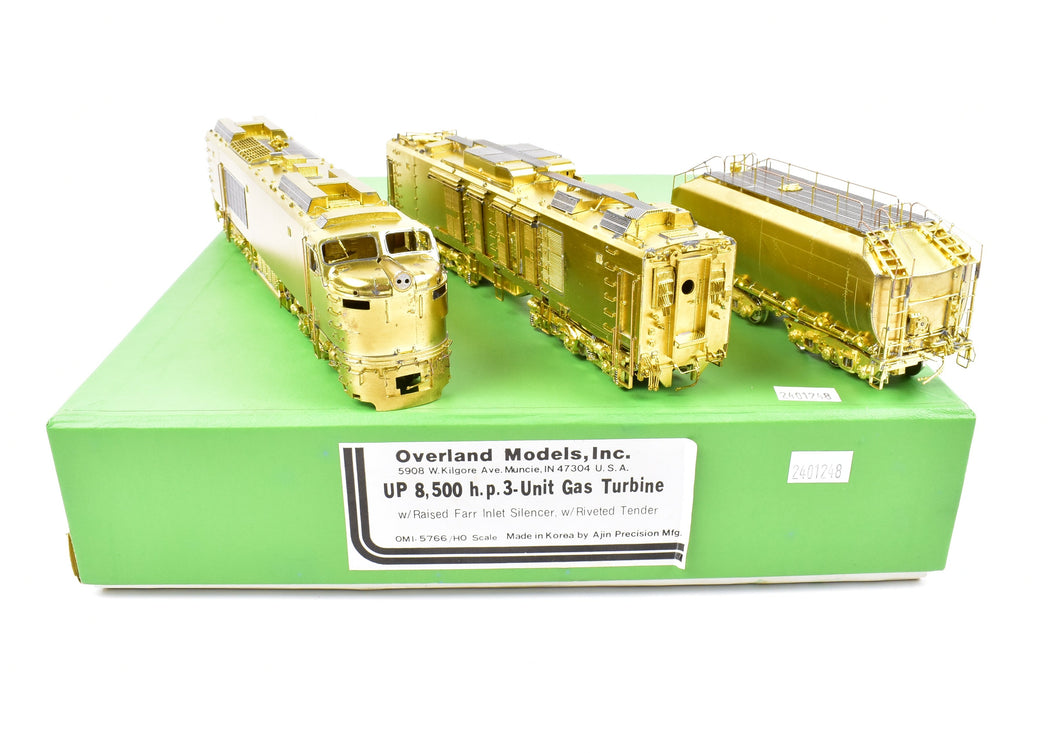 HO Brass OMI - Overland Models, Inc. UP - Union Pacific GE 8500 HP Gas Turbine 