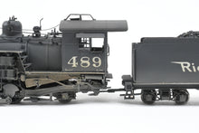 Load image into Gallery viewer, HOn3 Brass Sunset Models D&amp;RGW - Denver &amp; Rio Grande Western K-36 2-8-2 Pro Painted and Weathered No. 489

