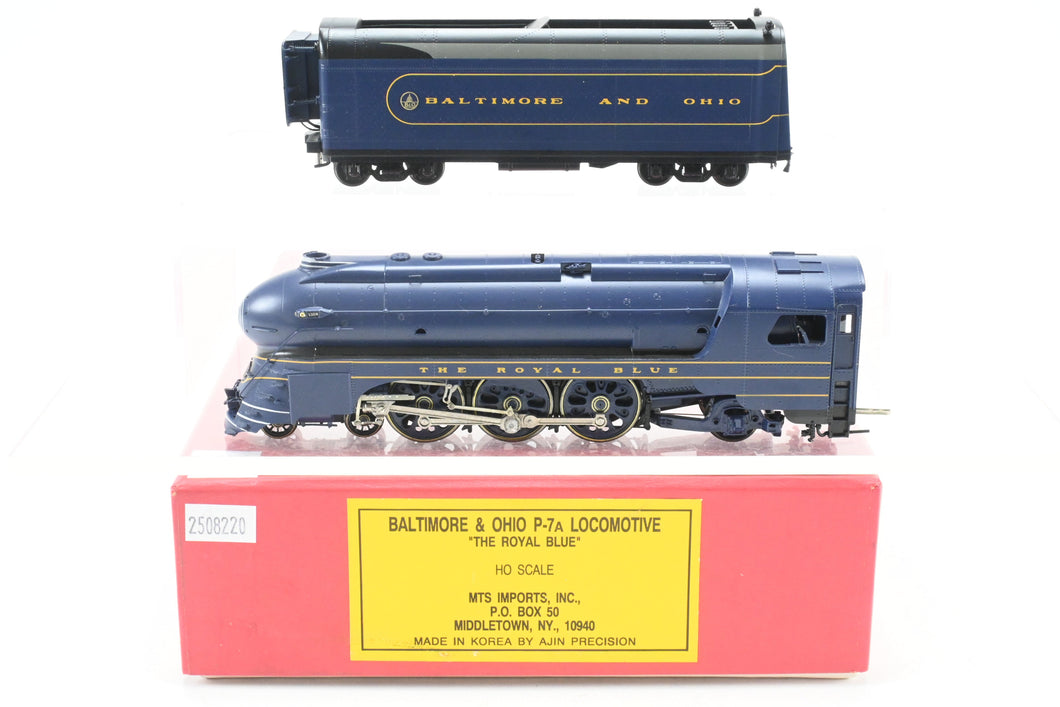 HO Brass MTS Imports B&O - Baltimore & Ohio P-7A 4-6-2 Pacific FP “The Royal Blue”