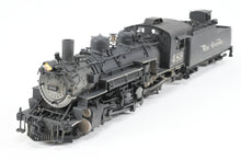 Load image into Gallery viewer, HOn3 Brass Sunset Models D&amp;RGW - Denver &amp; Rio Grande Western K-36 2-8-2 Pro Painted and Weathered No. 489
