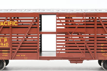 Load image into Gallery viewer, Gauge 1 - 1:32nd Scale Brass Row &amp; Company UP - Union Pacific S-40-12 Stock Car, Circa 1950 Factory Painted Boxcar Red No. 46994D
