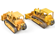 Load image into Gallery viewer, HO CON OMI - Overland Models, Inc. D8 Bulldozer Set of Two Factory Painted Pewter Yellow
