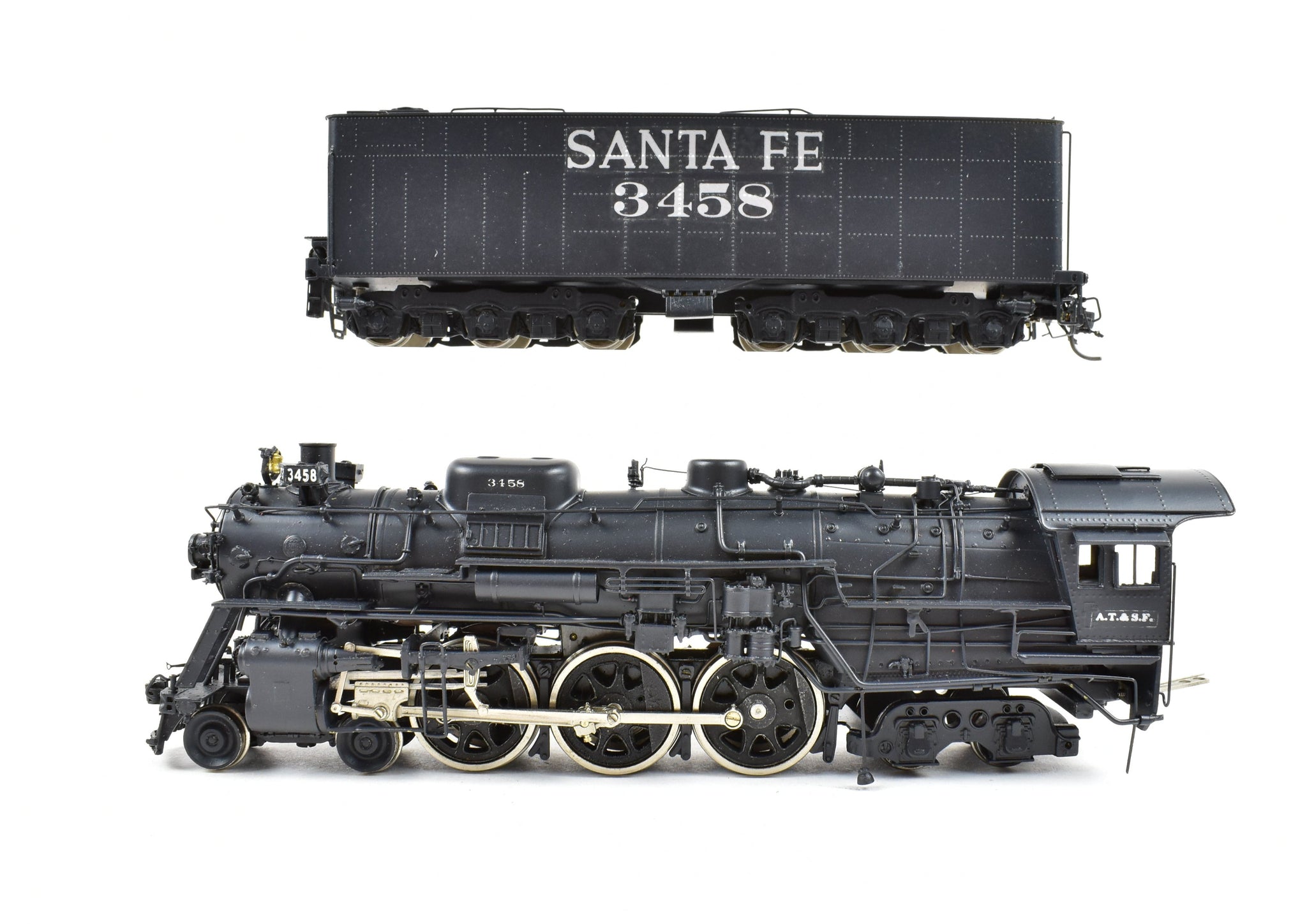 HO Brass CON Key Imports ATSF Santa Fe 3450 Class 4 6 4 Modernized C HO Brass CON Key Imports ATSF Santa Fe 3450 Class 4 6 4 Modernized C