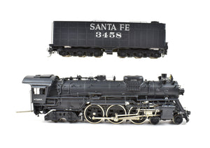 HO Brass Key Imports ATSF - Santa Fe 3450 Class 4-6-4 Modernized Custom Painted No. 3458 and Weathered