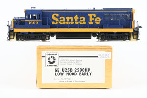 HO Brass Oriental Limited ATSF - Santa Fe GE U25B 2500 HP Low Hood Early Factory Painted No. 1600